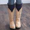 Ealafee Knit Leg Warmers for Women Winter Cable Knit Warm Thermal Winter Socks for Girls view 3