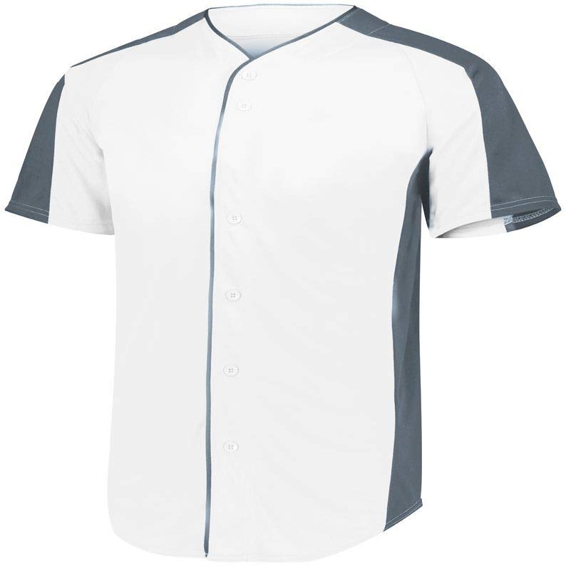 Augusta Sportswear Boys' Large 1656, White/Graphite