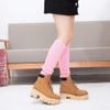 Ealafee Womens Knit Long Boot Stockings Socks Knee High Leg Warmers Winter Leg Warmers view 2