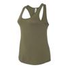 Next Level Women's Apparel Ideal Quality Tank Top, Military Green, XXL- 16-18 view 2