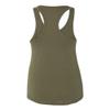 Next Level Women's Apparel Ideal Quality Tank Top, Military Green, XXL- 16-18 view 3