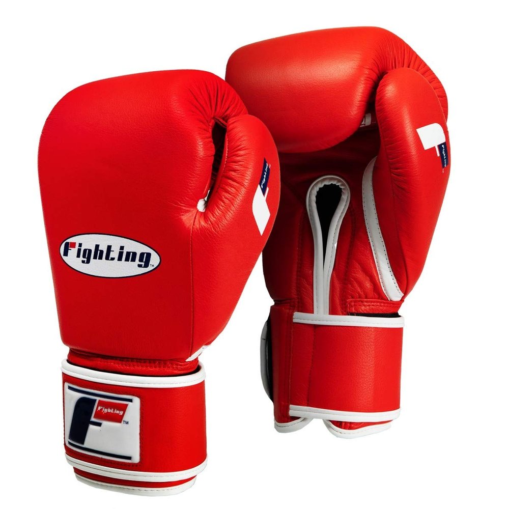Fighting Sports Fury Professional Training Gloves, Red, 18 oz