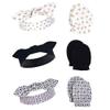 Hudson Baby Unisex Baby Cotton Headband and Scratch Mitten Set, XOXO, 0-6 Months view 1