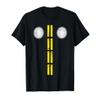 Funny headlights with street markings, Halloween T-Shirt view 1