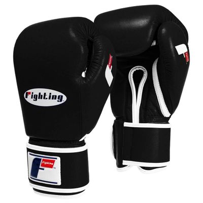 Fighting Sports Fury Professional Training Gloves, Black, 18 oz