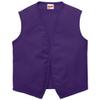 DayStar Apparel Unisex Uniform Vest - No Pockets - Style 740NP (Medium, Purple) view 1