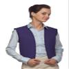 DayStar Apparel Unisex Uniform Vest - No Pockets - Style 740NP (Medium, Purple) view 2