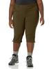 Columbia Women's Standard Saturday Trail II Knee Pant, Olive Green, 2x18 view 1