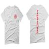 0121. America Patriotic Firefighter Support Seal Thin Red Line Fonts Fireman for Men T Shirt (White, 2X Large) view 1
