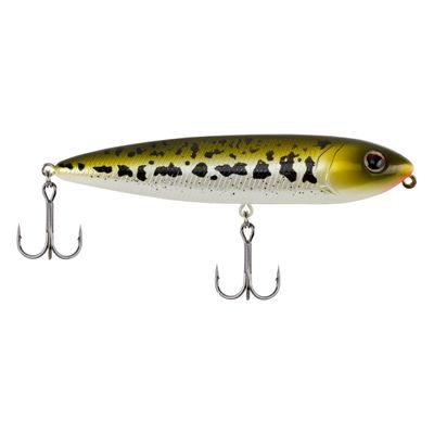 Berkley J-Walker 100 Topwater Fishing Lure, Baby Bass, 1/2 oz, 100mm Topwater, Tail Weighted Design Tuned for Casting Distance, Equipped with Fusion19 Hook, 4