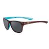 Berkley Ber005 Sunglasses Ber005 Polarized Women's Fishing Sunglasses, Gloss Chocolate Turquoise/Smoke view 1