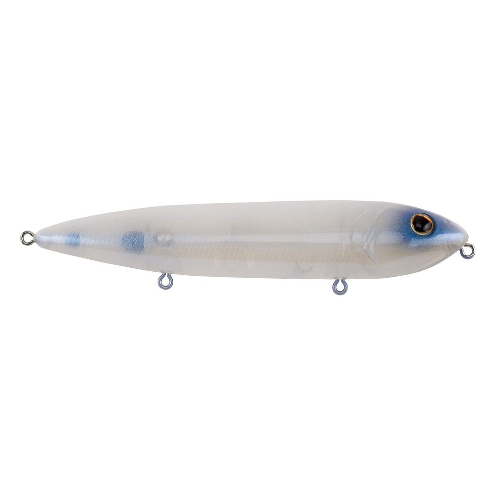 Berkley J-Walker 120 Topwater Fishing Lure, Ghost White, 2/3 oz, | 120mm, Tail Weighted Design Tuned for Casting Distance, Equipped with Fusion19 Hook