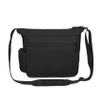 ArcEnCiel Tactical Sling Bag for Men, MOLLE Shoulder Pack, Sturdy EDC Crossbody Bag with Utility Pockets & Hook-and-Loop Patch - For Travel, Work & Outdoor (Black) view 2