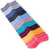 IDEGG No Show Socks Women 10 Pairs Low Cut Anti-Slid Novelty Athletic Casual Invisible Liner Socks view 1