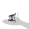 Pro Bottle Side Cage Alloy Large Black/White Bottle Cage R20RBC0022X view 4