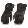 Nexgen Heat-Mens Waterproof Heated Gantlet Glove w/I-Touch Comes with Portable Rechargeable Batteries -BLACK-S-7513 view 1