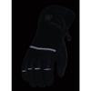 Nexgen Heat-Mens Waterproof Heated Gantlet Glove w/I-Touch Comes with Portable Rechargeable Batteries -BLACK-S-7513 view 4