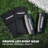 Sportout Soccer Shin Guards - Shin Guards Soccer Kids Youth Adult Protective Shin Pads with Sleeves and Insert Pocket for Boys Girls for Age 4-6, 6-8, 8-10,10-12,12-14,14-Adult (Black-1, L) view 4