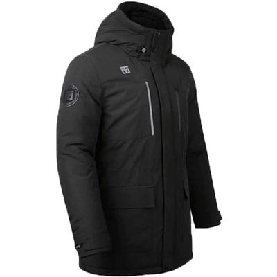 MOOTO Taekwondo Europa Winter Puffer Jacket Eco Excellent Warm Material Wellon TKD MMA Martial Arts (100_Large) Black