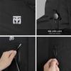 MOOTO Taekwondo Europa Winter Puffer Jacket Eco Excellent Warm Material Wellon TKD MMA Martial Arts (100_Large) Black view 3