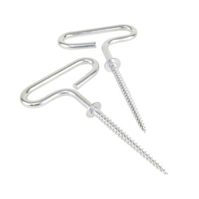 CLAM Outdoors 12571 Ice Shelter Anchor Kit Heavy-Duty Windproof Tie-Downs for Extreme Stability 2-Piece Set for All Hub-Style Shelters