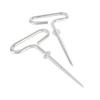 CLAM Outdoors 12571 Ice Shelter Anchor Kit  Heavy-Duty Windproof Tie-Downs for Extreme Stability  2-Piece Set for All Hub-Style Shelters view 1