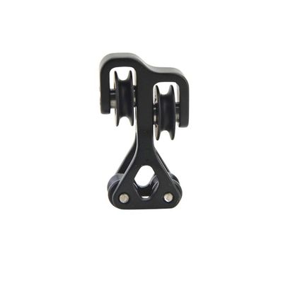 Aluminum Compound Bow String Cable Slide Bow String Separator Splitter Roller Glide Bowstring Protector (Black)