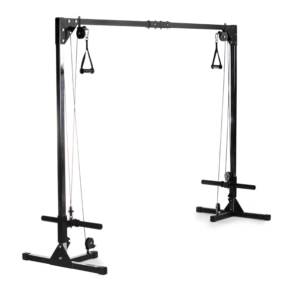 Titan Fitness Cable Crossover Machine, Rated 440 LB, Upper Body Specialty Machine, High and Low Pulleys, Home Gym Equipment for Home for Cable Fly and Crossover Workouts