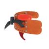 SAS Elite Aluminum Suede and Leather Finger Tab (Red, Medium) view 3