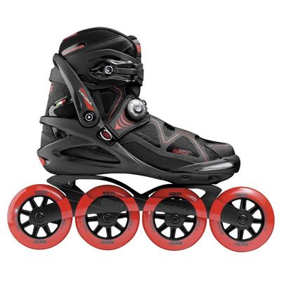 Roces Men's Gymnasium 2.0 TIF Inline Skates, Black-Red, 38