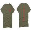 0121. America Patriotic Firefighter Support Seal Thin Red Line Fonts Fireman for Men T Shirt (Olive Green, 2X-Large)