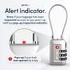 TSA Accepted Luggage Travel Lock, Set-Your-Own Combination Lock for School Gym Locker, Luggage Suitcase Baggage Locks, Filing Cabinets, Toolbox, Case (Silver, 4 Pack) view 4