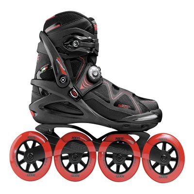 Roces Men's Gymnasium 2.0 TIF Inline Skates, Black-Red, 43