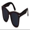 Edge I-Wear Horn Rimmed Dark Brown Wood Grain UV 400 Sunglasses Men Women 5401CWD-SD-2(BRN) view 1