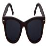 Edge I-Wear Horn Rimmed Dark Brown Wood Grain UV 400 Sunglasses Men Women 5401CWD-SD-2(BRN) view 2