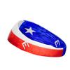 20+ Designs! Unisex Headband/Sweatband. Best for Sports, Fitness, Working Out, Yoga. Tapered Design. (Texas Flag) view 4