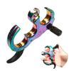 ZSHJG Archery Automatic Release Thumb Trigger 3 Finger 4 Fingers Replaceable Detachable Grip Metal Release Aid for Compound Bow (Colorful) view 1
