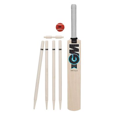GM Cricket Unisex Beginner Child Diamond Cricket Set - Age (11-13) Size 3