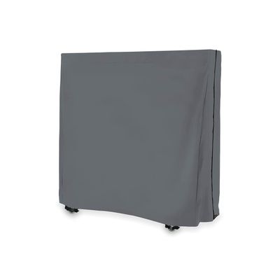 Covers & all Ping Pong Table Covers for Indoor / Outdoor - Waterproof & UV Resistant Table Tennis Cover 12 Oz PVC Heavy Duty Fabric with Air Pockets & Drawstring for Snug Fit (Grey)