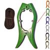 The Original Brush Gripper Made in The USA. Securely Anchor Your Kayak, Canoe or Boats up to 22 feet in Seconds. The Harder You Pull The Tighter It Grips (Green) view 1
