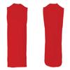 0121. America Patriotic Firefighter Support Seal Thin Red Line Fonts Fireman Men's Muscle Tank Sleeveles t Shirt (Red X Large) view 1
