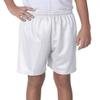 A4 Tricot-Lined 6 Mesh Shorts (NB5301) White, L view 1