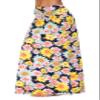 Urban CoCo Women's Stylish Spandex Comfy Fold-Over Flare Long Maxi Skirt (M, 3) view 1