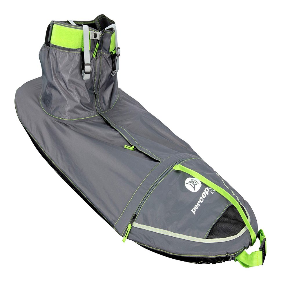 Perception Kayaks Truefit Spray Skirt - for Sit-Inside Kayaks - Size P13, Grey (8080054)