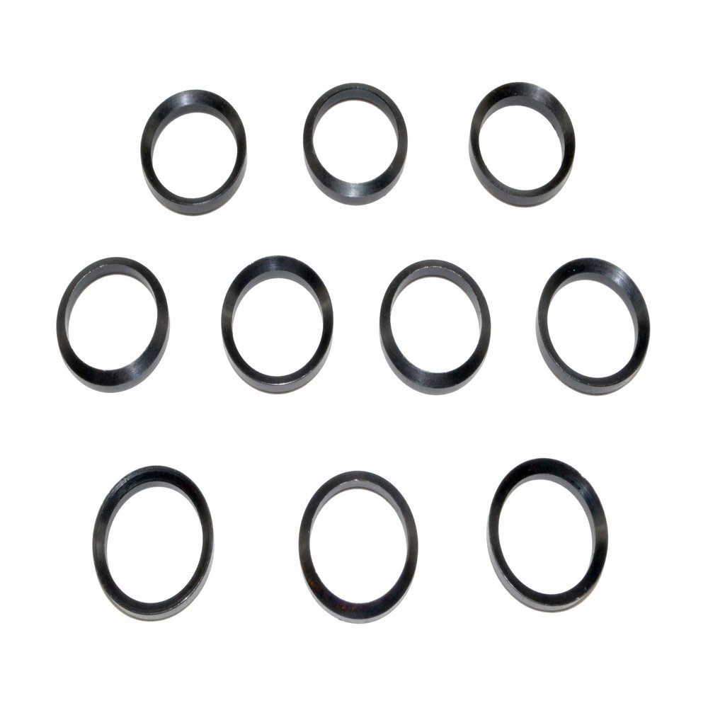 Sniper 11/16" 10-Pack Crush Washer with Black Oxide Finish