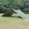HYFAN Portable Tarp for Hammock Tent Shelter Backpacking Camping Outdoor Picnic Hiking Travel (Green, 3 x 4 M, for 4-5 People) view 2