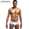 JOCKMAIL Brand Men's Underwear Mesh Briefs Soft Male panties Slip underpants Sexy Gay cueca shorts briefs (XL, White) view 3