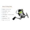Lixada Collapsible Mini Pocket Fishing Pole Kit - Telescopic Rod & Spinning Reel Combo (Purple, 1m) view 3