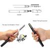 Lixada Collapsible Mini Pocket Fishing Pole Kit - Telescopic Rod & Spinning Reel Combo (Purple, 1m) view 4