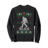 Christmas Believe Shirt FUNNY Bigfoot Ugly Xmas Sweatshirt view 1